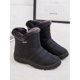 thumbnail image 4 of Botas de nieve con forro de piel para mujer, suela de agarre cómoda, zapatos suaves y gruesos para invierno, talla estadounidense, 4 of 5