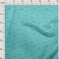 thumbnail image 3 of oneOone Viscose Chiffon Aqua Blue Fabric Asian Japanese Wave Sewing Material Print Fabric By The Yard 42 Inch Wide, 3 of 6