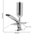 thumbnail image 2 of 5L Stainless Steel Churro Filler Machine - Manual Donuts Maker, 2 of 10