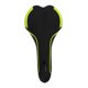 thumbnail image 2 of Asiento de bicicleta de montaña acolchado con gel para máxima absorción de impactos y transpirabilidad, sillín de bicicleta de alto rendimiento negro y verde, 2 of 8