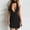 Black, variant on Tbopshirt Wedding Guest Dresses for Women Summer V-neck Wrapped Chest Hanging Neck Solid Color Dress