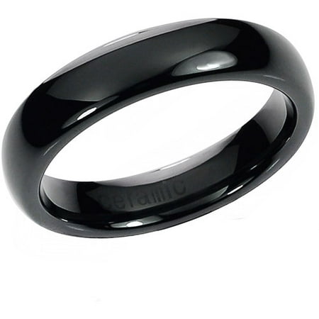 Daxx Men's Ceramic Domed Ring