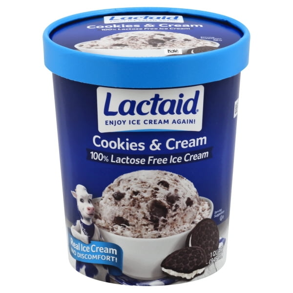 Lactaid Cookies & Cream Ice Cream