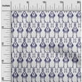 thumbnail image 1 of oneOone Organic Cotton Poplin Twill Fabric Paisley Ikat Printed Craft Fabric BTY 42 Inch Wide, 1 of 4