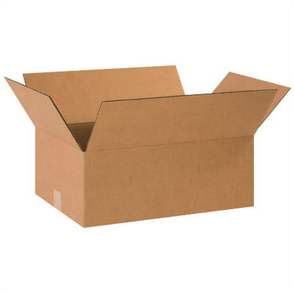 Box Partners Corrugated Boxes 18 1/2" x 12 1/2" x 7" Kraft 25/Bundle 18127
