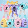 thumbnail image 3 of Toy Robot Watch Transformation Wristwatch Toy Cartoon Transformation/4, 3 of 5