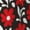 Red Floral, variant on Kll Red Hibiscus Flower Men'S Casual Summer Beach Shorts Hawaiian Shorts With Pockets-Xx-Large