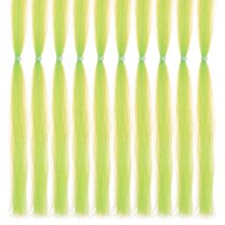 Uxcell Crystal Flash Fly Fishing Line, Sparkle Fly Tying Material Kit Holographic Dry Flies Thread Supplies Green