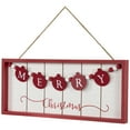 Northlight 14" Framed "Merry Christmas" Wooden Hanging Wall Sign
