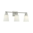 thumbnail image 3 of Trade Winds Billie 3-Light Bathroom Vanity Light in Brushed Nickel, 3 of 6