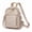 Beige, variant on Mini Backpack Purse for Women, Small Ladies Backpacks Lightweight Shoulder Satchel Bag Tote Handbag Casual Travel Daypack