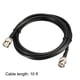 thumbnail image 4 of RG58 Coaxial Cable Con BNC Macho a BNC Macho Conectores 50 Ohm 10Pies 2Uds, 4 of 5