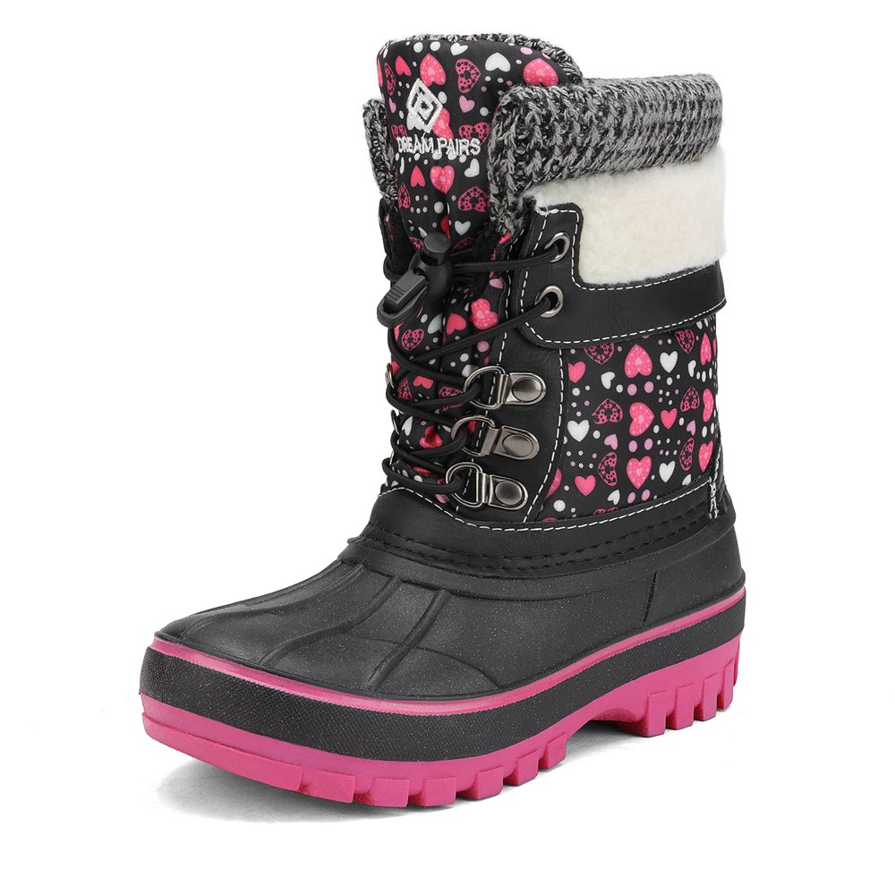 Dream Pairs DREAM PAIRS Toddlers Kids Boys Girls Winter Snow Boots