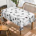 thumbnail image 4 of Sm:)e Crow Haunted Tree Halloween Tablecloth 60x84 Inch, 4 of 6