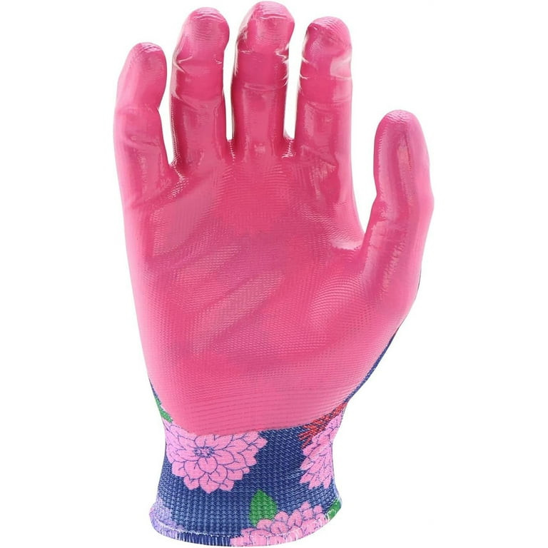 Miracle-Gro MG37126/WML3P Women's Breathable Garden Gloves, Medium/Large