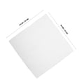 thumbnail image 2 of Minkissy 10Pcs Cotton Embroidery Fabric White Cloth for Sewing Durable and Washable DIY Crafting, 2 of 6