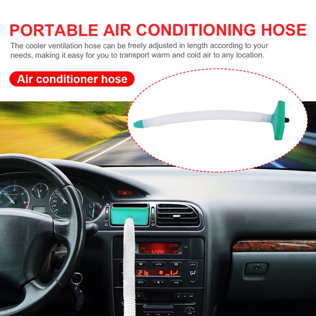 Mangueras universales de salida de aire acondicionado para tubo enfriador de asiento de coche para hombre bola verano o invierno