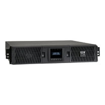 Eaton Tripp Lite Series SmartOnline 2000VA 1800W 120V Double-Conversion Sine Wave UPS, 7 Outlets, Extended Run, Network Card Option, LCD, USB, DB9, 2U Rack/Tower, TAA