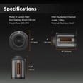 thumbnail image 4 of Spider Farmer 4” Inline Fan Kits 205 CFM with Speed Controller RJ12 Port, Carbon Filter Grow Tent Ventilation System, GGS Controller Controllable, 4 of 12