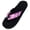 Fuchsia Turtles, variant on Norty - Women's Casual Resort Wear Flip Flop Sandal for Everyday Comfort, 42433