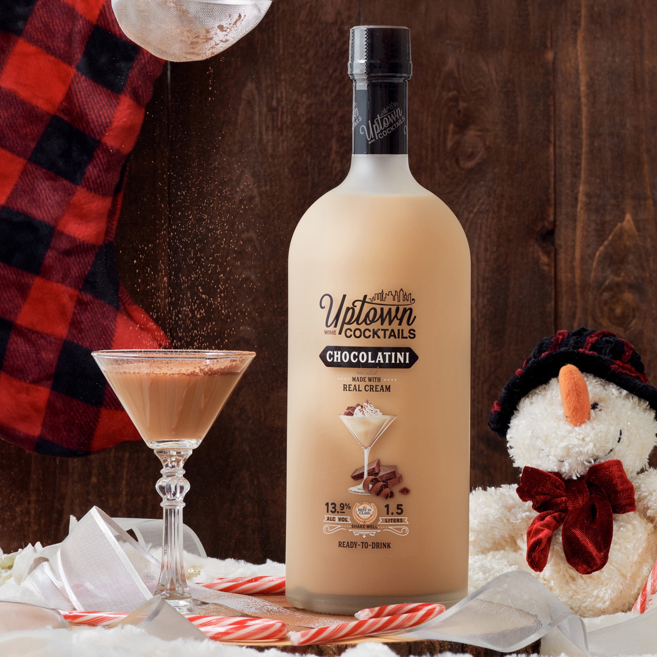 Uptown Cocktails Chocolatini, 1.5L Bottle, ABV 13.9%