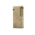 thumbnail image 5 of Sky Dome Lift Arm Side Sliding Flip Double Oil Tank Brass Engraving Retro Kerosene Lighter for Women and Creative Men,岩石纹二版, 5 of 13