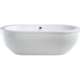 thumbnail image 5 of Vanity Art 71" x 34" Freestanding Bathtub Acrylic Soaking, 5 of 5
