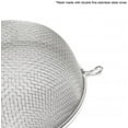 thumbnail image 2 of TrueCraftware – 8" Double Fine Mesh Strainer, Stainless Steel with 6-1/2" Flat Wooden Handle, 2 of 5