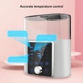 thumbnail image 6 of LAZIOEGR 2 in 1 Baby Bottle Warmer Constant Temperature Fast Heat Preservation Electric Milk Warmer with Deep Cleansing, US Plug 110V, White (9.06 inches / 23 cm), 6 of 9