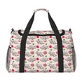thumbnail image 1 of Fotbe Cartoon Koala Bear Bolsa de Viaje con Estampado, Bolsa de Fin de Semana para Mujer con Compartimento para Zapatos, Bolsa de Gimnasio con Bolsillo Húmedo, 1 of 7
