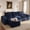 Navy Blue, variant on BEHOST 4-Piece 102" L-Shaped Modular Sectional Sofa, Velvet Cloud Sleeper Couch with Dog Bed & 2 Movable Ottomans, Deep Seat Living Room Furniture Set,Navy Blue