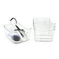 thumbnail image 3 of Isaac Jacobs 4-Pack Small Storage Bins with Handles, BPA Free/Food Safe, 3 of 6