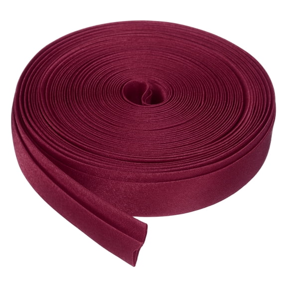 Uxcell Double Fold Bias Tape for Sewing 5/8" x 5.5 Yards Bias Tape Purple Red