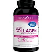 NeoCell Super Collagen + Vitamin C & Biotin for healthy hair, beautiful skin, and nail support- Dietary Supplement, 270 Tablets