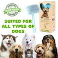 thumbnail image 4 of Pet Slicker Brush for Dogs – Grooming Brush for Poodles, Doodles, and Golden Retrievers (Curved Medium), 4 of 9