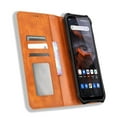 thumbnail image 2 of For Oukitel Wp19 Retro Texture Magnetic Absorption Case Mosaic Wallet Stand Protective Cover, 2 of 5