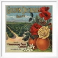 thumbnail image 2 of Art.com Golden Orchard Brand - Los Angeles, California - Citrus Crate Label Art Print by Lantern Press, White Frame Wall Art, 29" x 29", 2 of 5