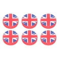 thumbnail image 1 of 6pcs Racket Vibration Dampeners National Flag Designed Tennis Racket Shocking Absorbers, 1 of 8