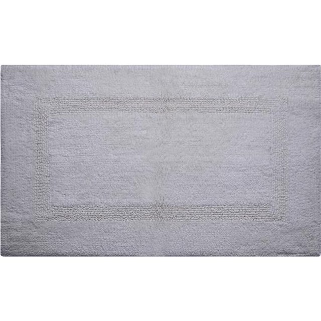 Better Trends BALU2134GR 21 x 34 in. Lux Reversible Bath Rug, Grey