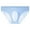 Sky Blue, variant on Briefs for Men Gift for Father Men's Fashion Solid Breathable Ice Silk Briefs Micro Underwear Sexy Ultra Soft Thongs Panties for Boyfriend Gifts Briefs
