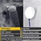 thumbnail image 2 of Shower Mirror Fog Free Shave - with Suction Cup, Shower & Rotary Shaver Holder, Mirror,Bathroom Mirror (White), 2 of 4