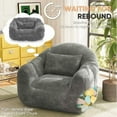 thumbnail image 4 of Homall Large Bean Bag Chairs Fillers Cloud Couch Sofa With Armrests Large Lazy Bean Bag Chair for Gaming, Reading, 4 of 7