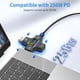 thumbnail image 2 of Medidor de Potencia USB C 2 en 1, Multímetro Digital 3.6-32V 0-8.0A Probador de Voltaje y Corriente, Medidor Tipo C, Voltímetro de Capacidad de Batería, Banco de Energía, Cargador Rápido, Detector, 2 of 22