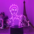 thumbnail image 1 of Luz nocturna LED 3D Haikyuus Yu Nishinoya que cambia de color, 1 of 1