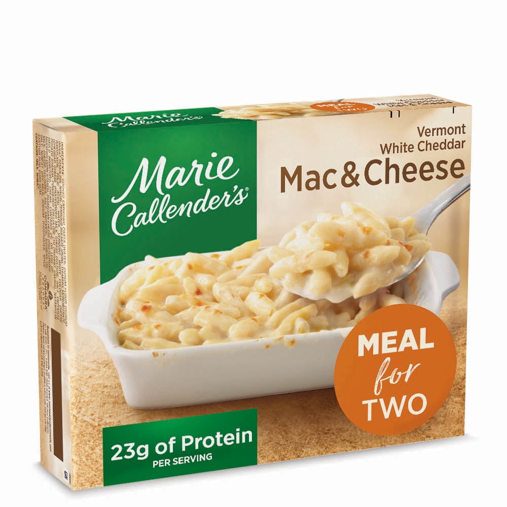 Marie Callender S Frozen Meal White Cheddar Mac And Cheese 27 Ounce