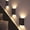 Warm white, variant on GRNSHTS Outdoor Solar 2 LED Deck Lights Path Garden Patio Pathway Stairs Step Fence Lamp (White Light ,2PCS)