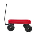 thumbnail image 5 of All Terrain Cargo Wagon,  Outdoor Garden Cart with Wood Railing, Kids Outdoor Wagon with Wheels, 5 of 9