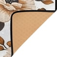 thumbnail image 4 of Elegant Floral Design 63''x48'' Plush Memory Foam Bath Mat, Soft, Absorbent, Non Slip, Durable, 4 of 7