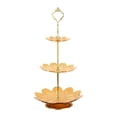 thumbnail image 3 of Soporte de pastel de postre de hierro 3 niveles Sunnimix, 3 of 7