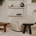 thumbnail image 5 of Moe's Home Collection Joy Accent Table Dark Brown Lacquer Metal Side Tables, 5 of 6
